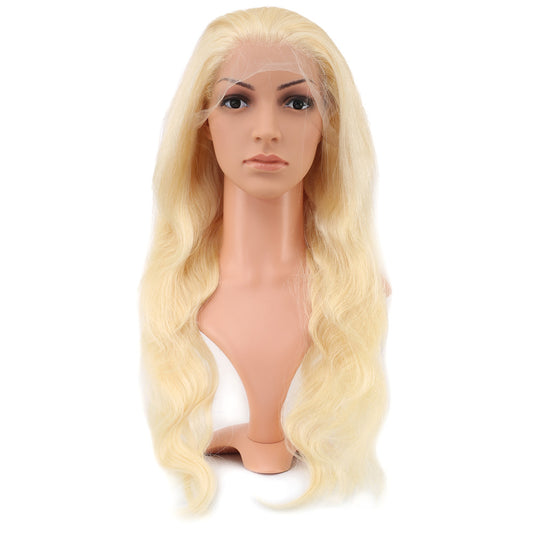 Gerçek Front Lace Dalgalı Platin Tül Peruk