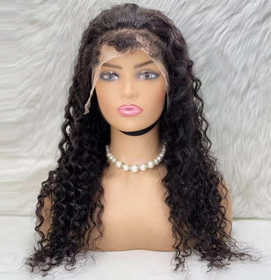 Gerçek Front Lace Tül Peruk - Kabarık Afro