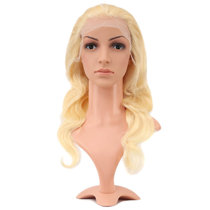 Gerçek Front Lace Dalgalı Platin Tül Peruk