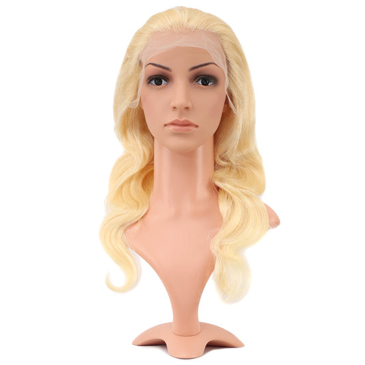 Gerçek Front Lace Dalgalı Platin Tül Peruk
