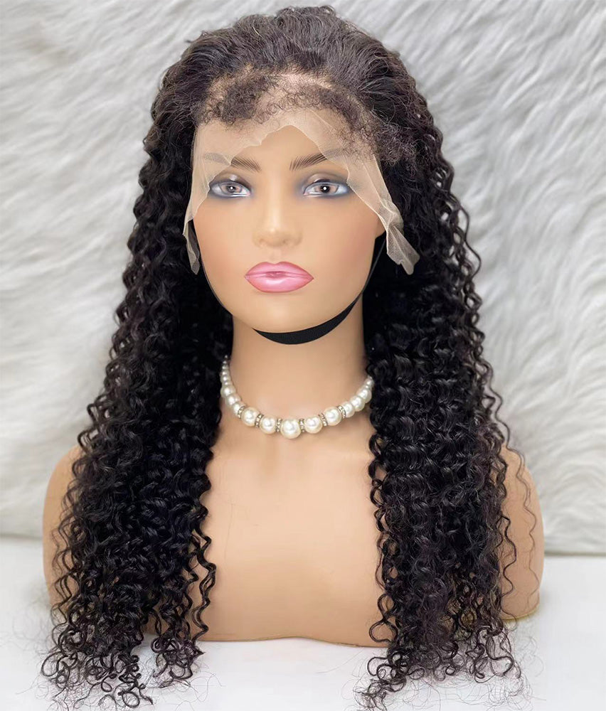 Gerçek Front Lace Tül Peruk - Su Dalgası