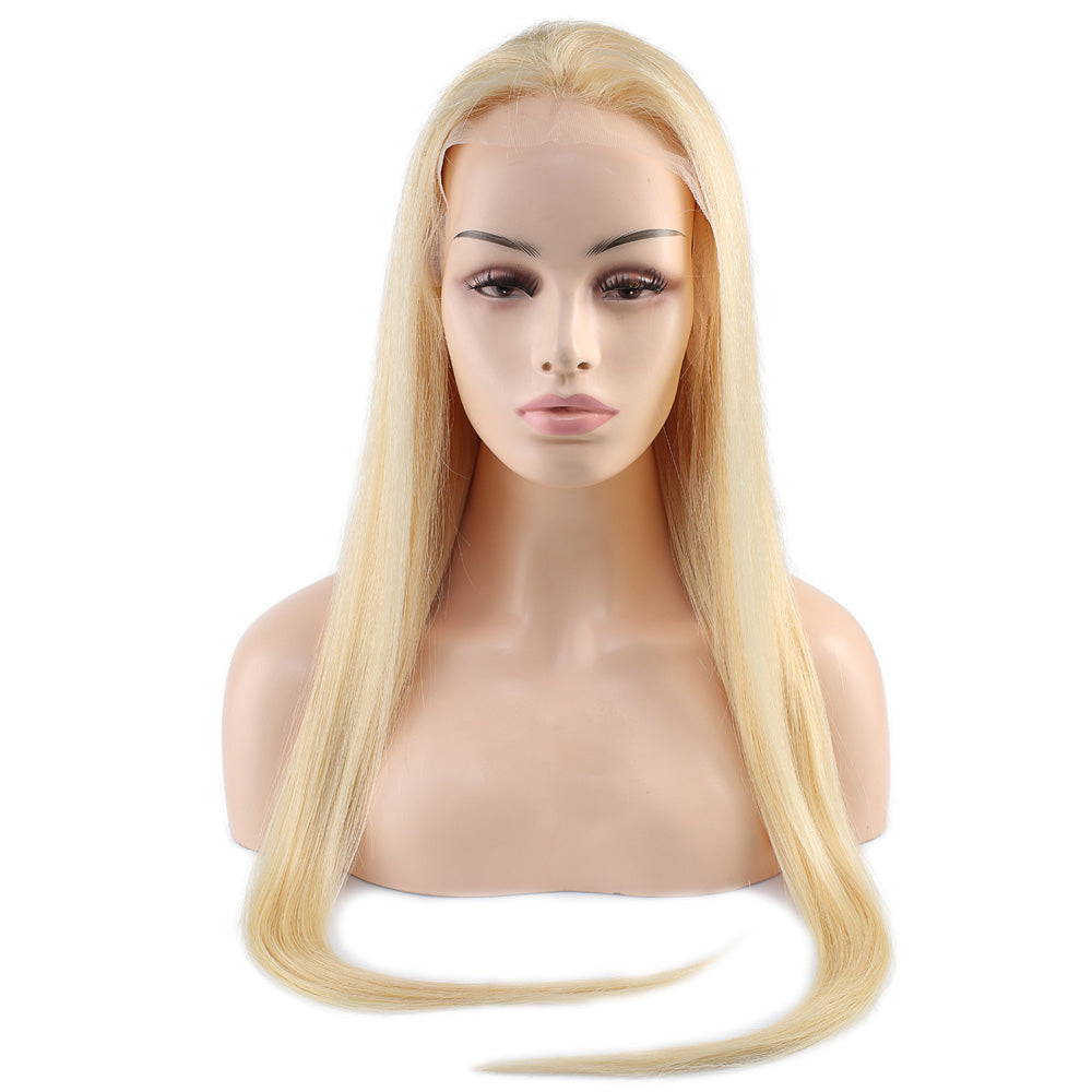 Gerçek Front Lace Platin Tül Peruk