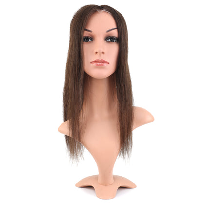 Ön Kısmı Ekstra Tül Koyu Kestane Baby Taban Tepelik