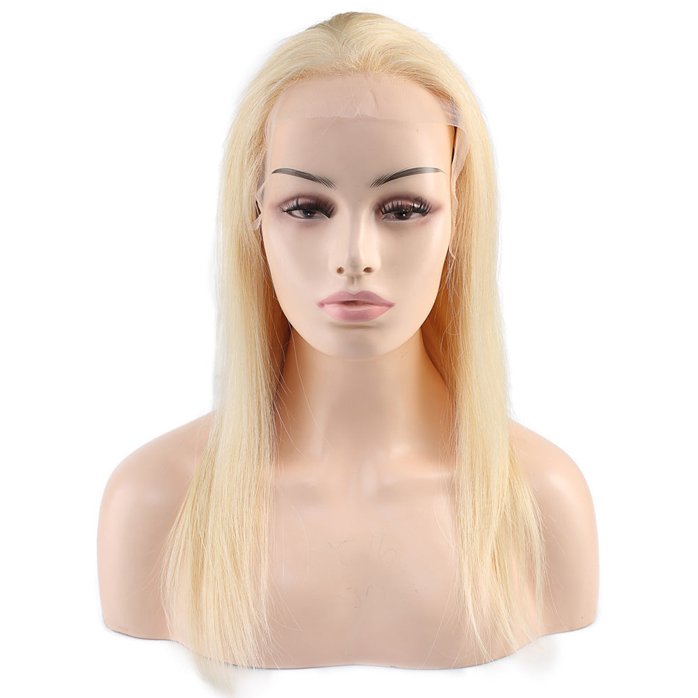 Gerçek Front Lace Platin Tül Peruk