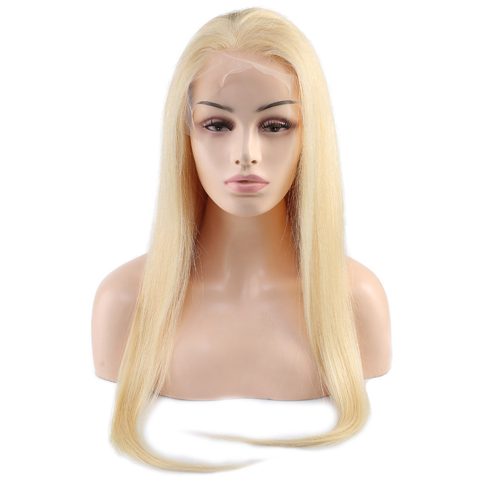 Gerçek Front Lace Platin Tül Peruk