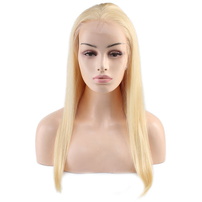 Gerçek Front Lace Platin Tül Peruk