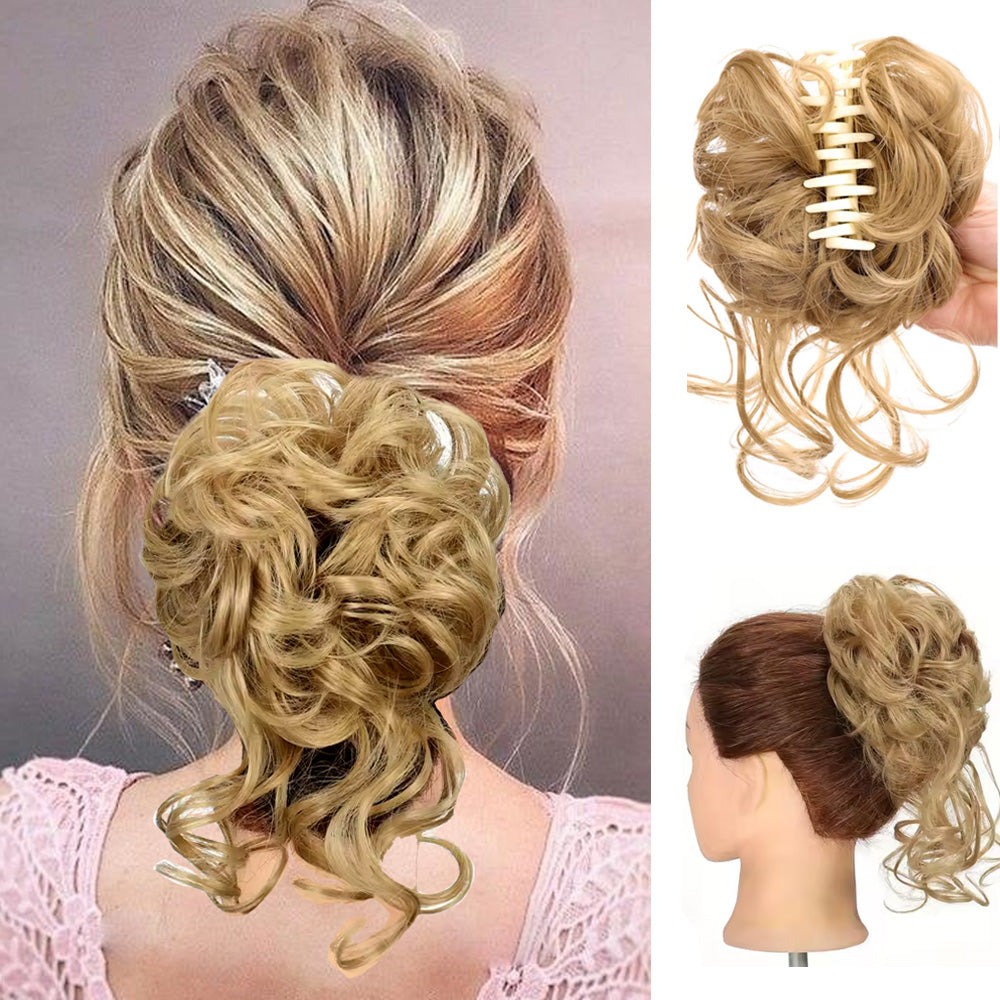 Tokalı Kuyruklu Dağınık Topuz