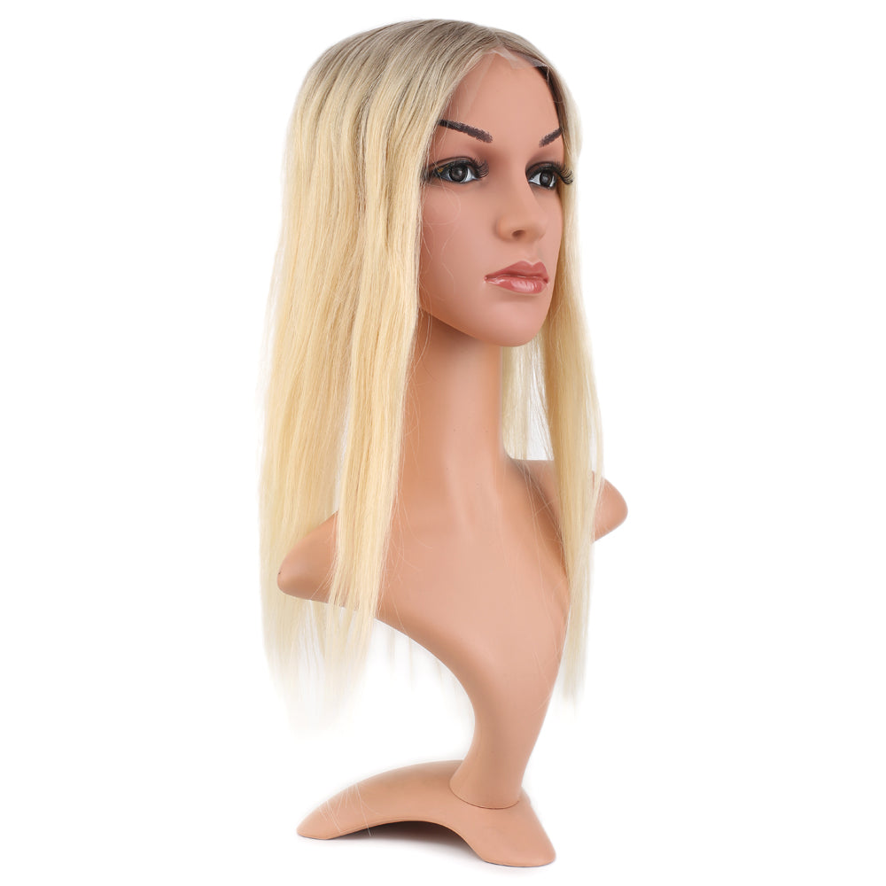 Ön Kısmı Ekstra Tül Rus Kumralı / Platin Ombreli Baby Taban Tepelik