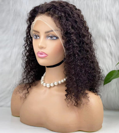 Gerçek Front Lace Tül Peruk - Kabarık Dalga