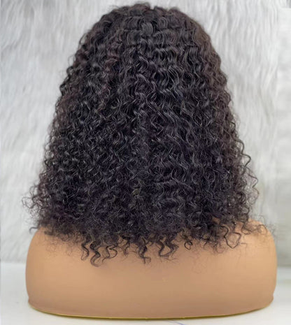 Gerçek Front Lace Tül Peruk - Kabarık Dalga