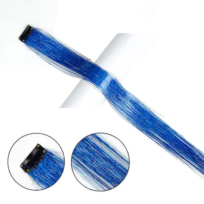 Klipsli Hair Tinsel Saç Simi