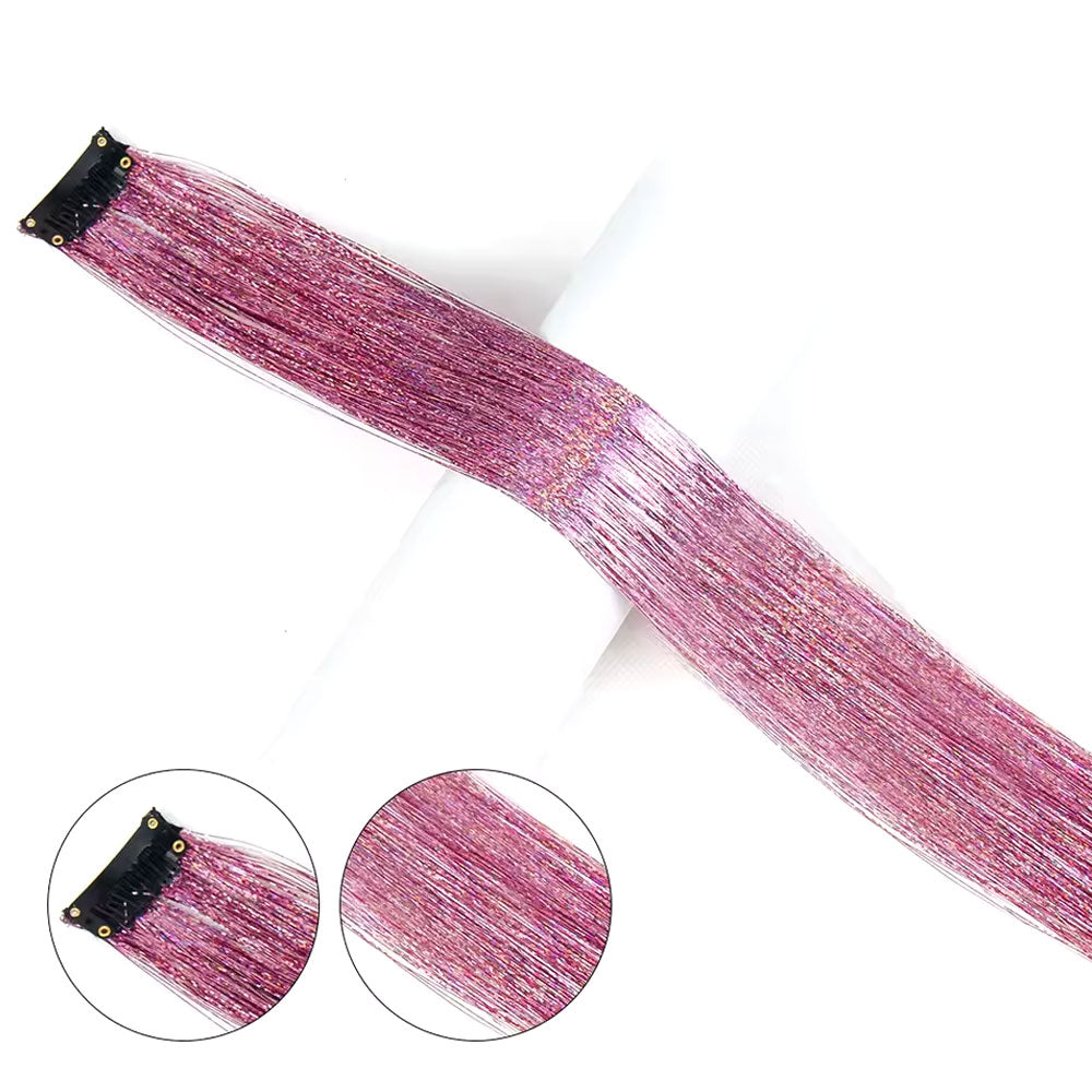 Klipsli Hair Tinsel Saç Simi