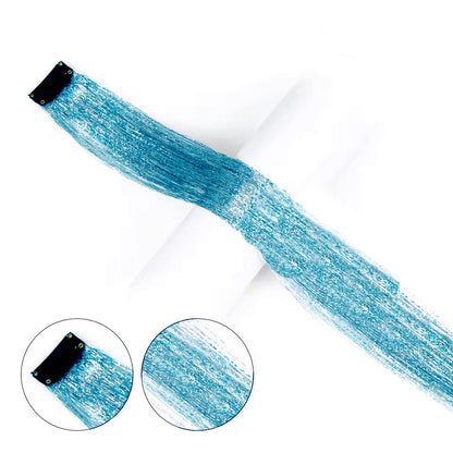 Klipsli Hair Tinsel Saç Simi