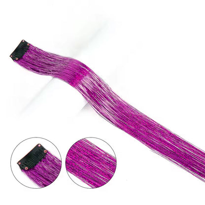 Klipsli Hair Tinsel Saç Simi