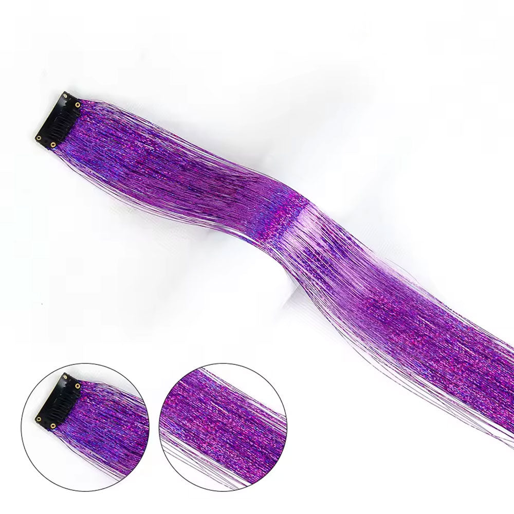 Klipsli Hair Tinsel Saç Simi