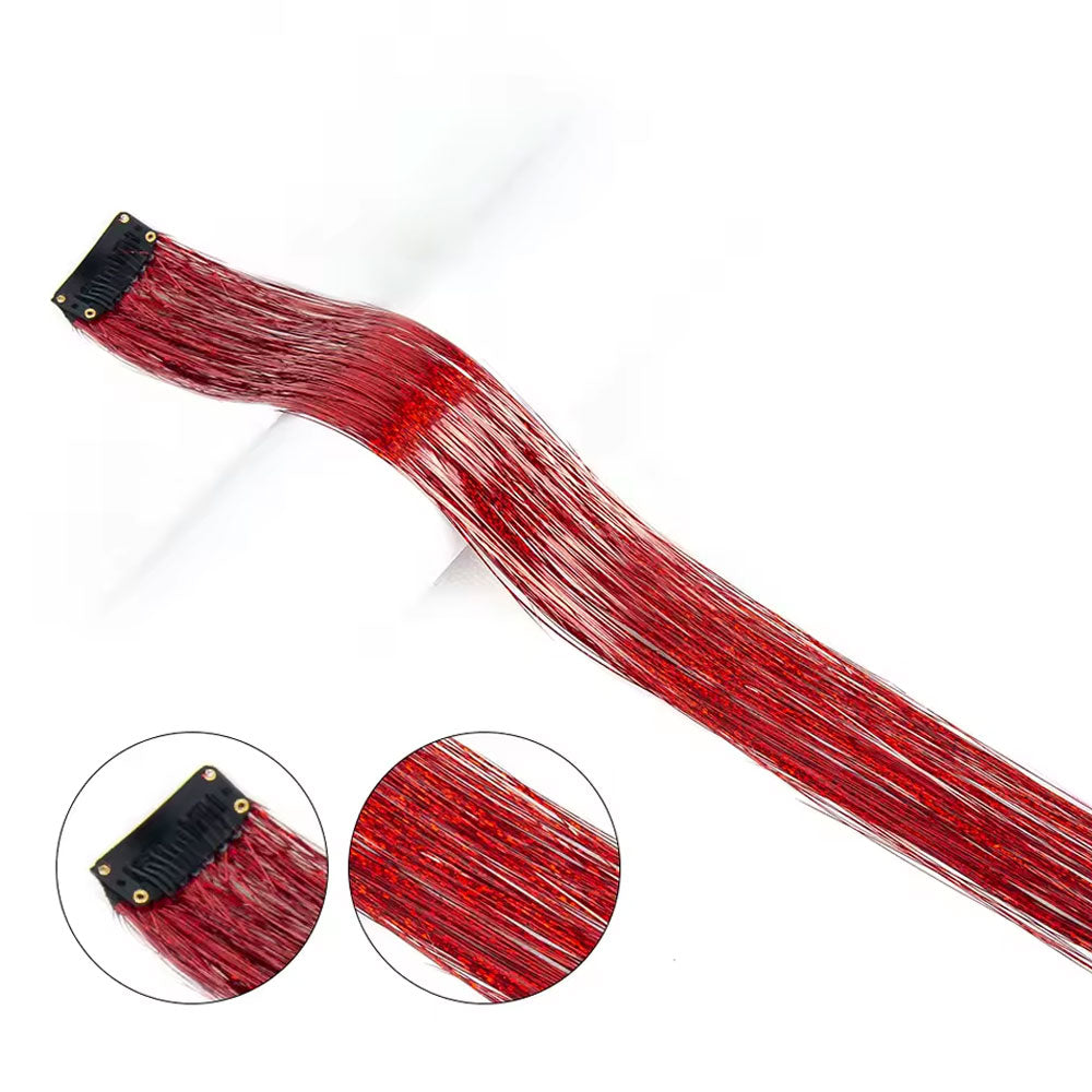 Klipsli Hair Tinsel Saç Simi
