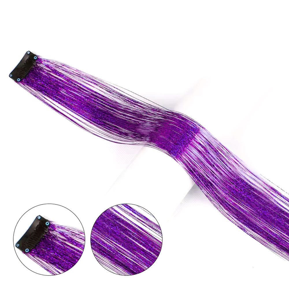 Klipsli Hair Tinsel Saç Simi