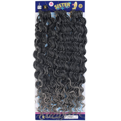 Sister Afro Dalgası Saç